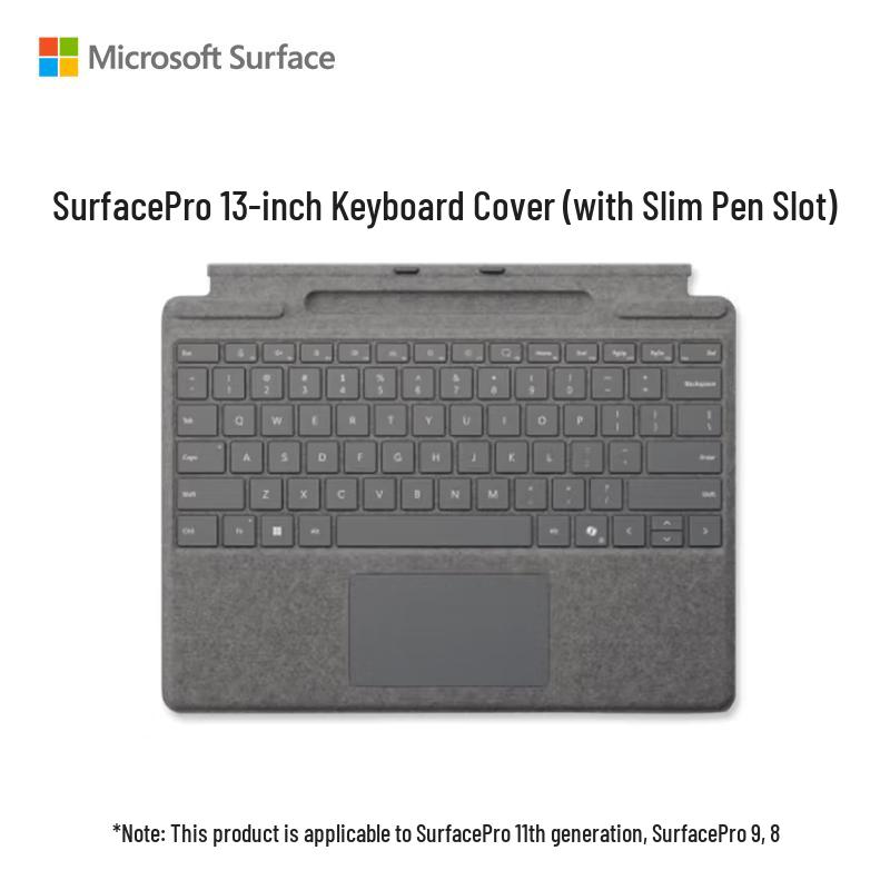 Microsoft Surface Pro Keyboard Cover with Slim Pen Slot