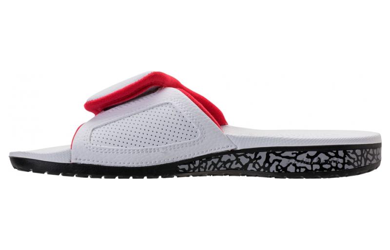 Jordan Unisex White/Red Hydro Iii Retro University Cement 854556-103 Cm