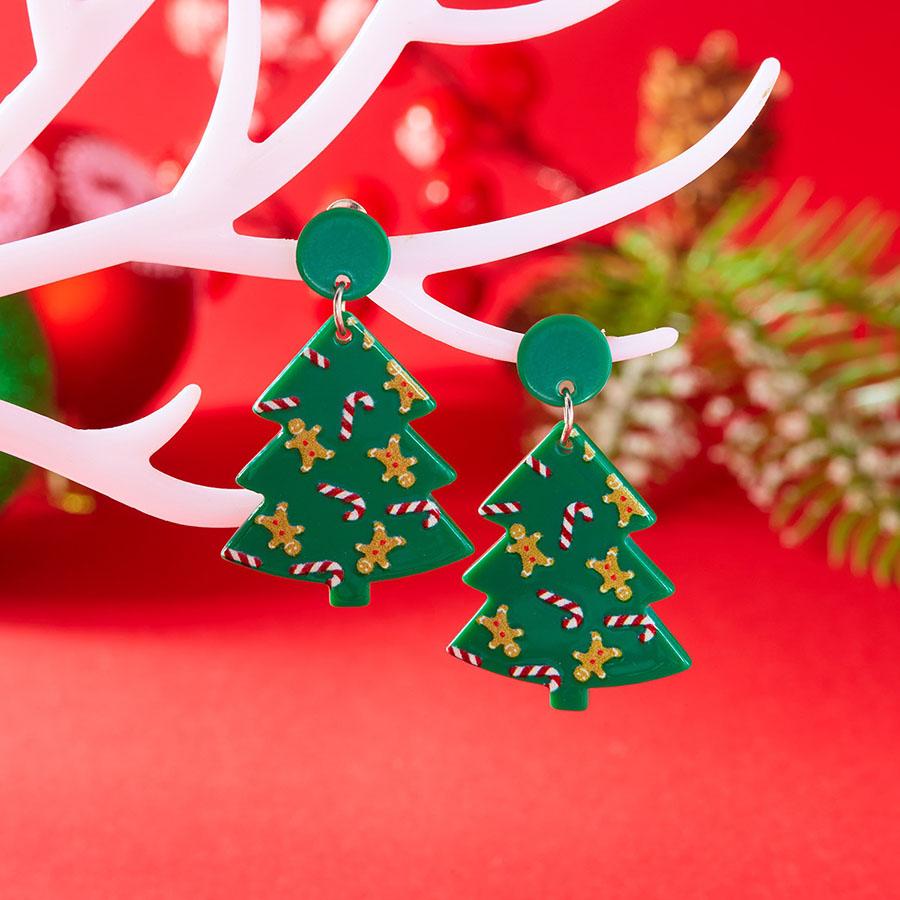

Noter New 5 Styles Women Christmas Pendant Earrings Green Red Pink Tree Charm Best Friend Jewelry Perfect Gift For Girlfriend