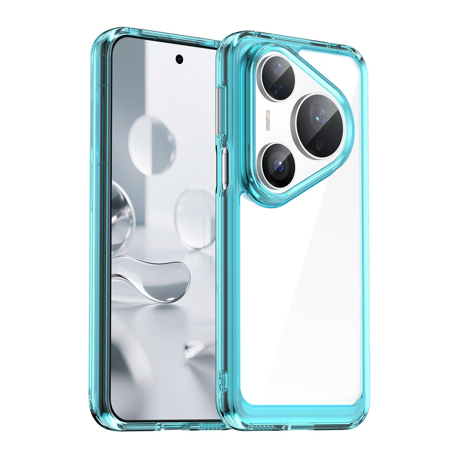 

Чехол для Huawei Pura 80 Ultra для Huawei Pura 80 80 Pro 80 Pro Plus 80 Ultra Крышка Противоударный Чехол на Заднюю Панель для Huawei Pura 80 Ultra Huawei Pura 80 Ultra озеро синий