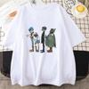 Music Band Gorillaz PUNK ROCK T Shirt Men Women Summer 90s O-neck Cotton Short Sleeve T-shirts Clothes Vintage Y2K Clothing Tee