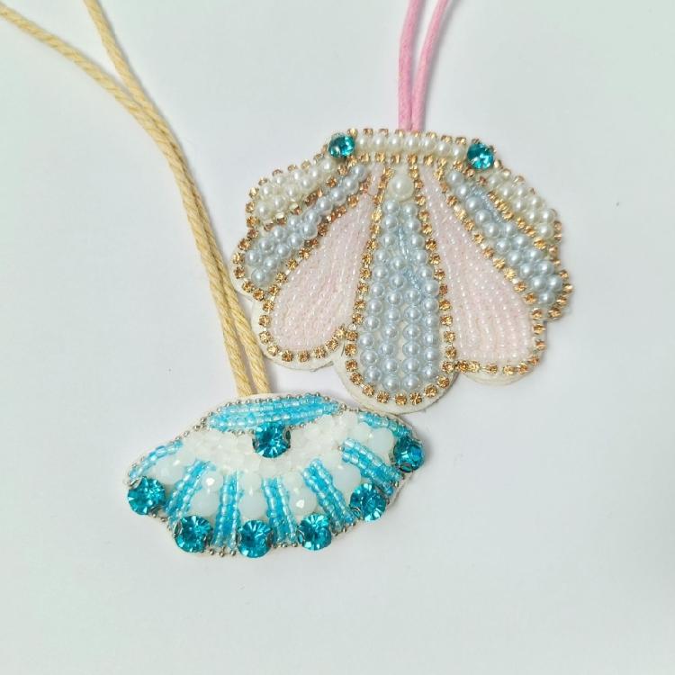 Lightweight Marine Themed Pendant For Bag Decoration with Coral And Shell Themed Bag Accessory Charm Backpack Decors