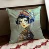 Love Death  Robots Cushion Cover Reversible Soft Durable Pillow Cover Home  Car MultiScene Use for Daily Comfort