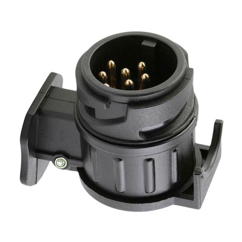 13 To 7 Pin Trailer Plug Adapter  RV Connector Waterproof Small RV Converter 12V for Towing Truck for Touring Car Trailer