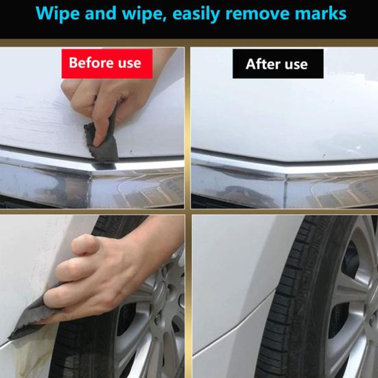 2Pcs Multifunctional Magic Auto Car Scratch Remover Cloth Paint Repairing Tool