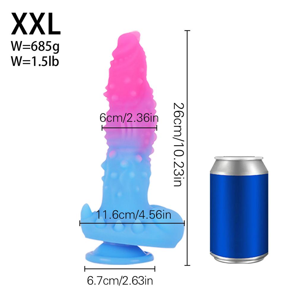 Unisex Soft Anal Plug - Large Textured Base for Easy Insertion, Enhanced Pleasure & Strong Stimulation, Adult Toy for Couple