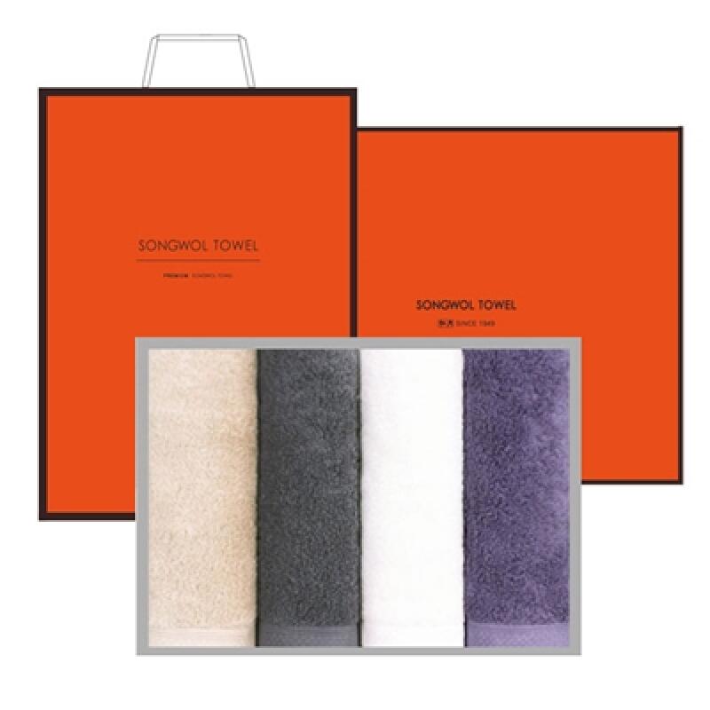 Hotel Towel Comane 160g 40 count 4-piece set Purple 1 set