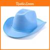 Felt Solid Color Cowboy Hat Sewing Craft Party Costumes Holiday Gifts Supplies