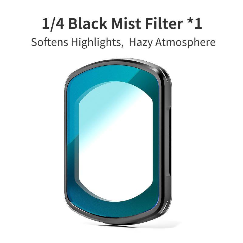 Filters for DJI Osmo Pocket 3 Magnetic Lens Filter UV ND2-32 CPL Wide-Angle Black Mist 1/4 Compatible with Pocket 4 Filter Set 6