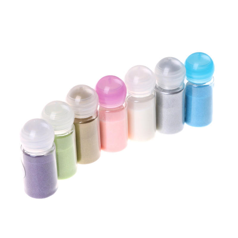 10 ml DIY Metallic Embossingpulver Scrapbooking Dekor Kunstmalerei Embossingpulver