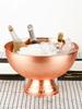 304 stainless steel Deer Head ear GOLD SILVER big ICE BUCKET BOWL CHAMPAGNE Large champagne bar bucket beer bucket basin