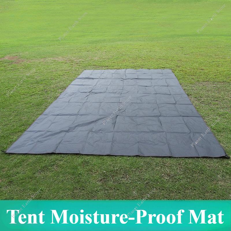 Waterproof Camping Mat Tent Mattress with L Nail Ultralight Outdoor Picnic Blanket Multifunctional Sun Shelter Ground Mat 4 Size