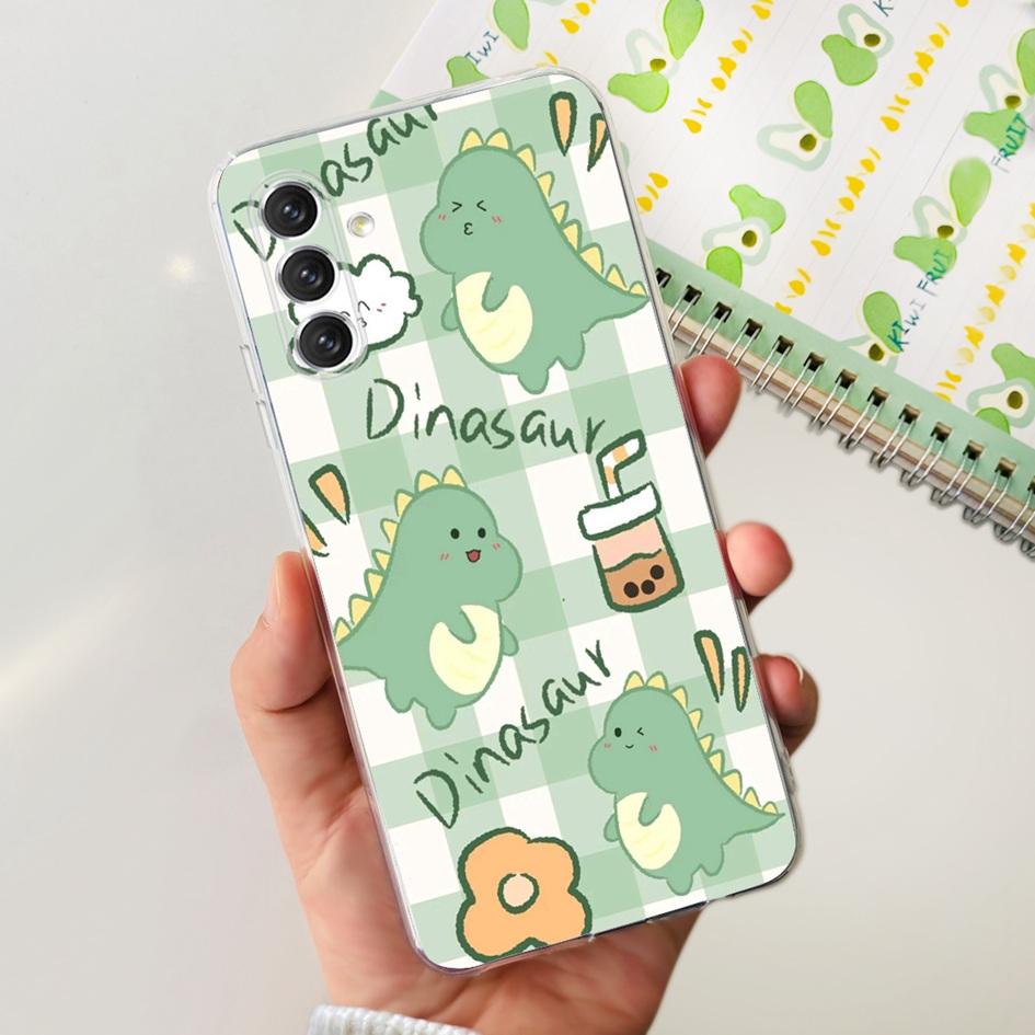 For Samsung A04s Case A047 SM-A047F Stylish Flower Printed Funda Soft Cases For Samsung Galaxy A04s A13 5G SM-A136B Bumper A 04s