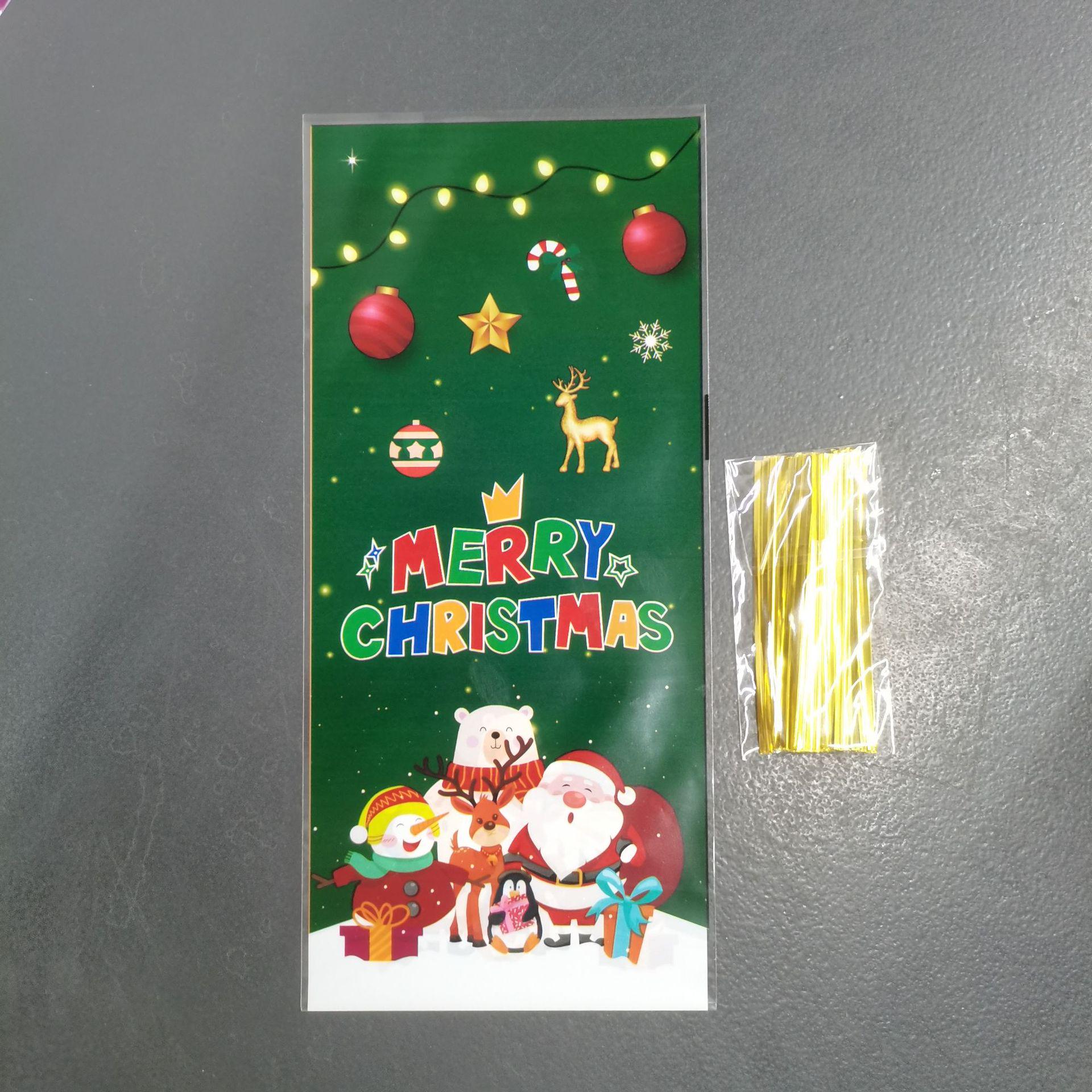 

Рождественские конфеты Сумки: Дизайны Санты и Снеговика для праздничных вечеринок