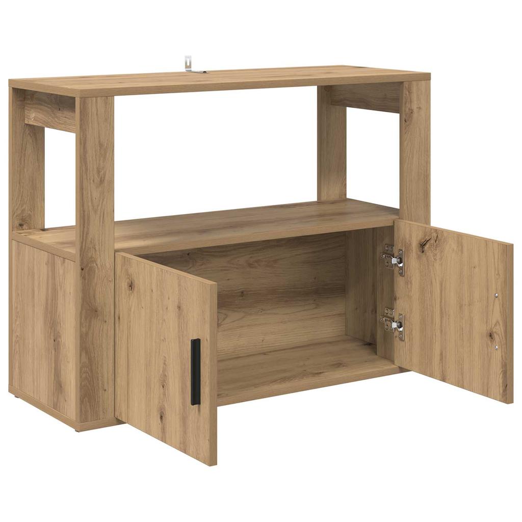 Sideboard Artisan Oak 80 x 30 x 60 cm Engineered Wood