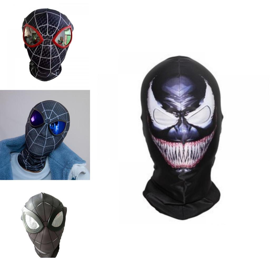 Spider-man Halloween Costume For Kids And Adults Funny Spiderman Mask Headgear