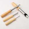 4-Piece Round Hole Punch Clay Sculpting Tool Set