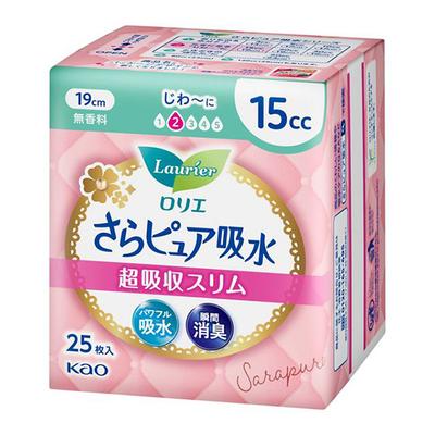 Kao Lorie Bosong Pure Absorbent Super Absorbent Slim 15cc 25 Sheets