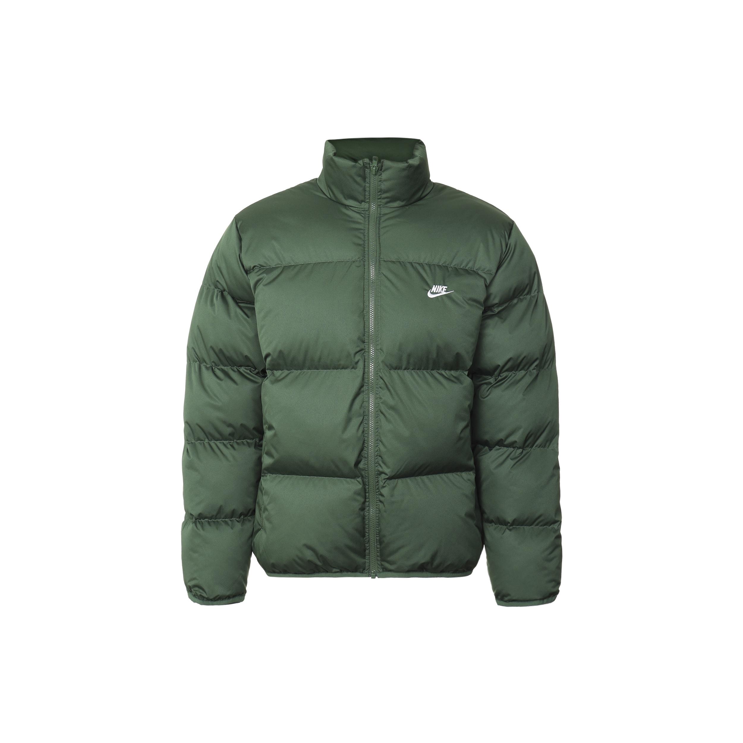 Nike Sportswear Club Puffer Jacket Asia Sizing  Green  Men s FB7369-323 XL