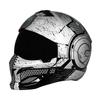 3C Certified Full Face Retro Motorcycle Helmet for All Seasons - Men's and Women's Scorpion Combination Half Helmet