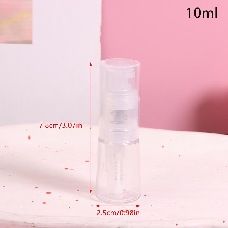 Dry Powder Spray Bottle Refillable Atomizer Baby Powder Dispenser Detachable Traveling Use Plastic Makeup Cosmetics Sprayer
