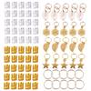 Clips Women Gold Hair Rings Jewelry Tubes Hair Decorations Hair Braid Hair Cuffs African Dreadlocks