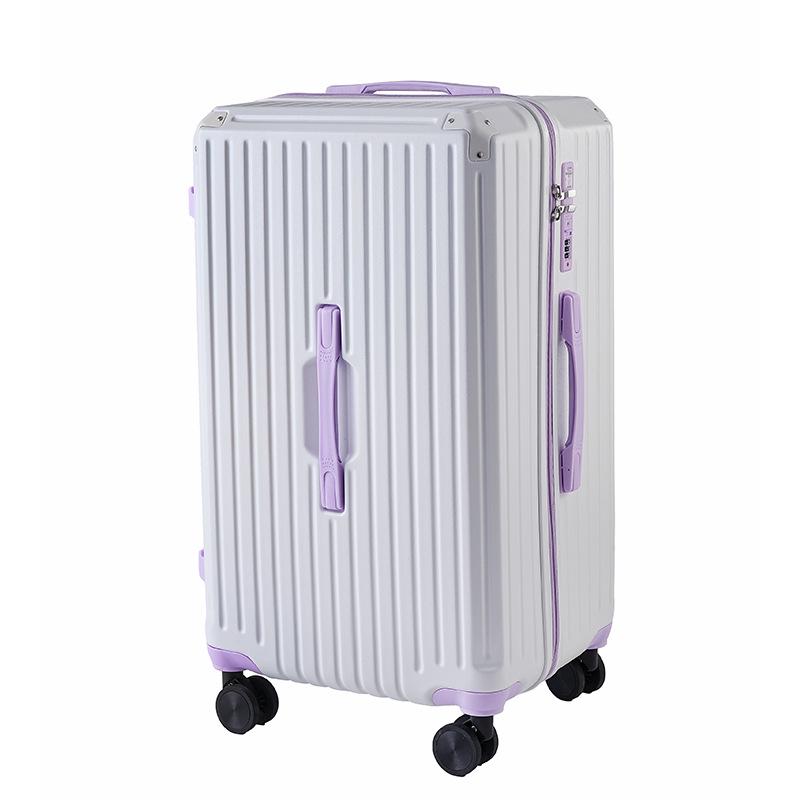 2026 Multifunctional 24-inch Durable Trolley Case with Combination Lock for Students' Travel