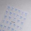 Colorful 3D Nail Stickers: Streamers, Bows, Ballet Shoes, Thin & Tough DIY Decals.