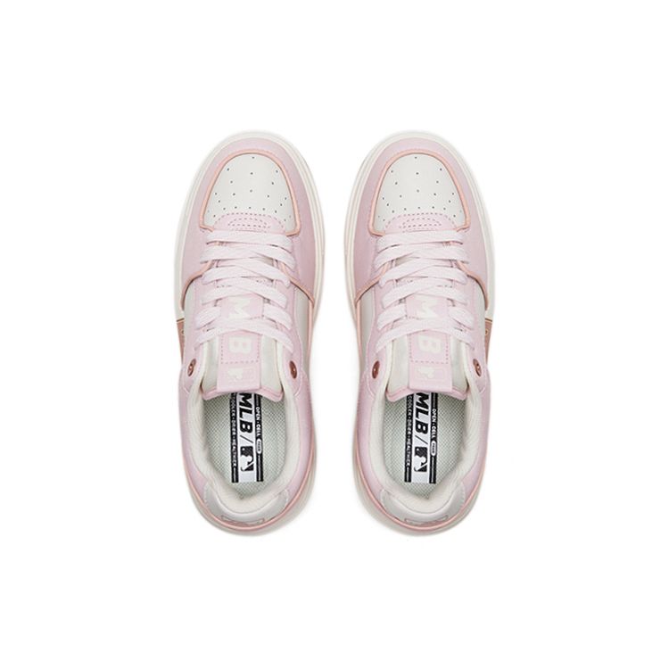 MLB Chunky Liner Naked Eye 3D Commuting Versatile Comfortable Low-Top Sneakers Unisex sneakers Pink 3ASXCBO3N-07PKS