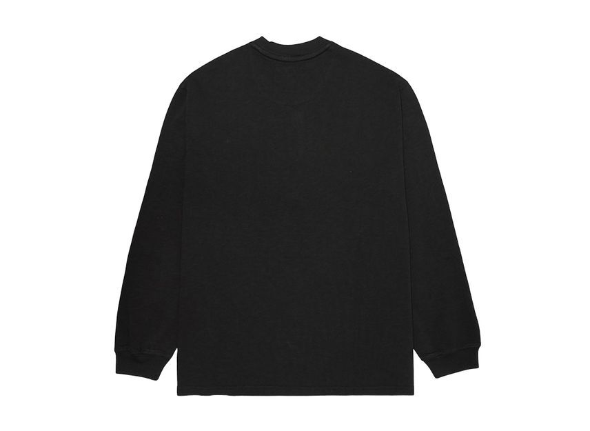 Supreme Old English L/S Top Black