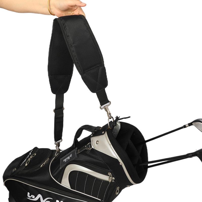 Tracolla Regolabile Universale a Rilascio Rapido per Borsa da Golf con Imbottitura Spessa