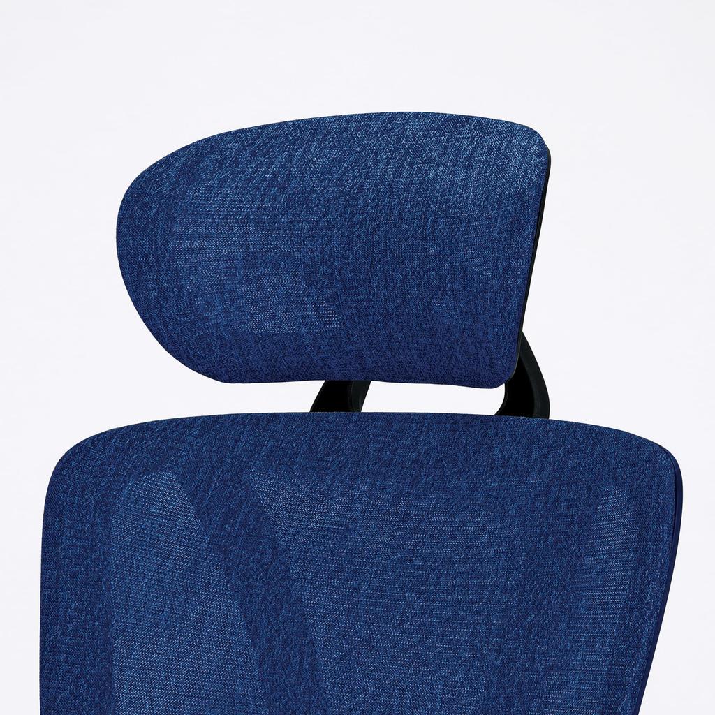 TOKIO Desk Chair Office Chair Work Chair Ergonomic Swivel Chair Rocking Reclining Headrest Footrest Armrest Lumbar Support No Fatigue Mesh Stylish