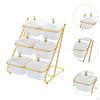 Appetizer Plate for Dried Fruits And Nuts with Shelf
