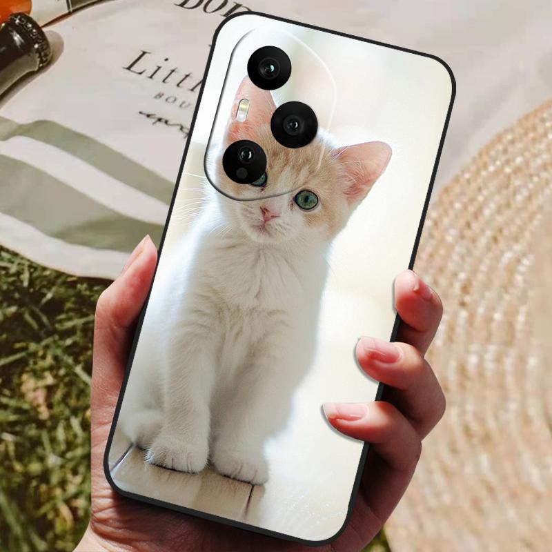 For Honor 400 Pro Case Soft Silicone Cover Black Bumper TPU For Honor 400 Pro 5G Case Honor400 Global Funda Phone Cases Cover