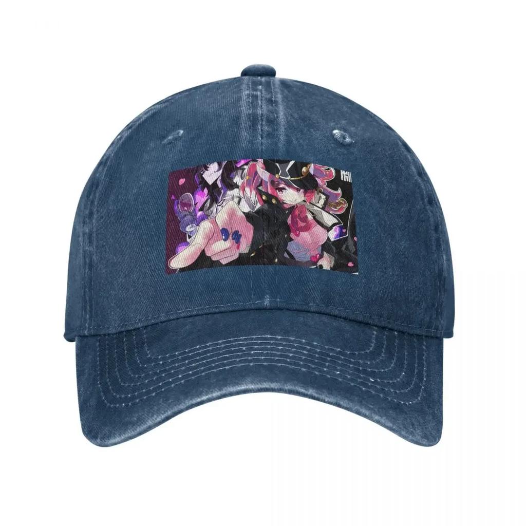 Vshojo Ironmouse and and Bubi Baseball Cap tactical cap Visor hats for Unisex Hat Unisex For The Sun Unisexs Luxury Womens