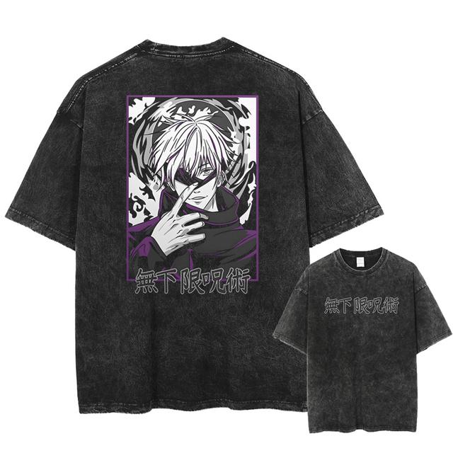 Хлопковая футболка HUANHUSHENG Jujutsu Kaisen 2XL