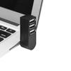 3-Port Rotating USB 2.0 Hub Splitter