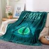1pc Harry Potter Flannel Throw Blanket - HD Printed Lightweight Soft Warm All-Season Blanket for Sofa, Bed, Travel, Camping 040