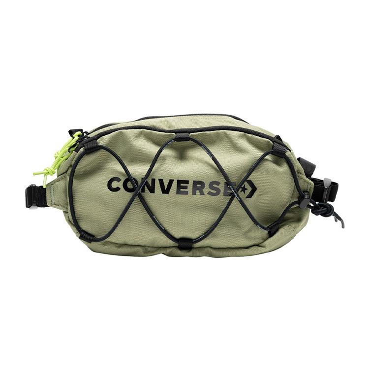 New Converse Polyester Sling Bag, Fanny Pack Unisex Army Green 10017263-A11