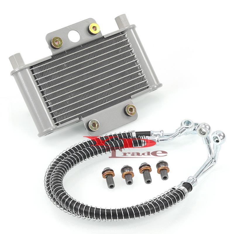GY6 ATV Beach Car Off-road Motorcycle Radiator & Oil Cooler for 150-250cc