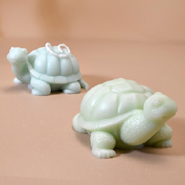 Turtles Shape Crafting Mold Landscape Molds Handmade Moulds Flexible Silicone Tool Silicone Turtles Molds Figurine Molds