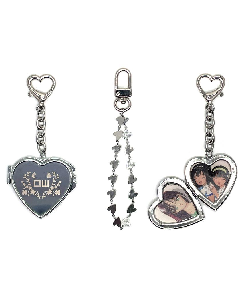 Other-Worldly Heart Keyring Mini Bag