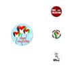 Palestine Flag Emblem Badge Hot Selling Iron Cross-border On
