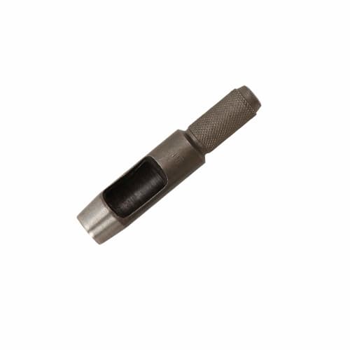 SK11 Leather Punch, 17mm Hole Diameter, for Punching Round Holes In Leather, Vinyl, Rubber, and Cardboard, Black
