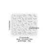 Sturdy Silicone Jewelry Mould for Earring Making Easy Maintenance Crafting Tool