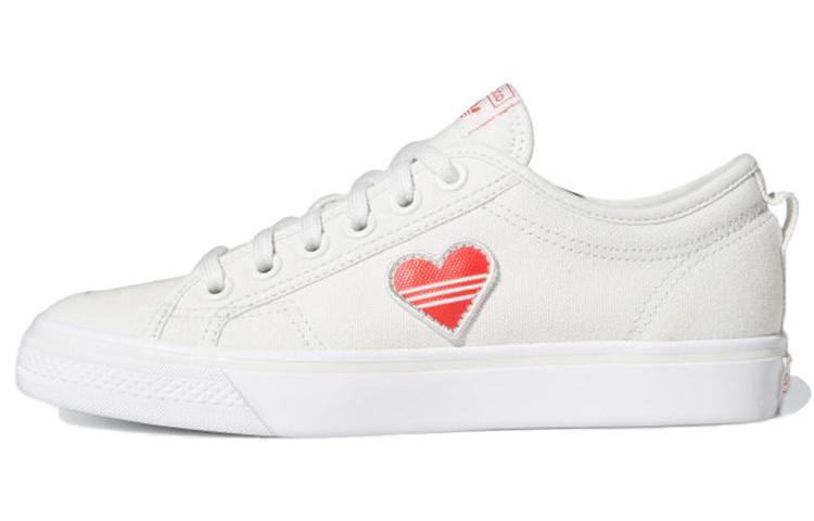 Adidas Nizza Trefoil  Белый Красный  Женские H02542 36⅔