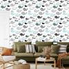 Whales Wallpaper for Living Room and Bedroom 50x1000