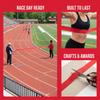 Cut to Length Finish Line Ribbon Red Color Athletics Ribbon Marathon Banner  Track Races