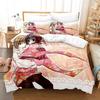 3D Anime Croisée In A Foreign Labyrinth Bedding Set Single Twin Full Queen King Size Bed Set Adult Kid Bedroom Duvetcover Sets