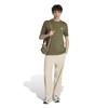 Camo EMB LG T MLW68 Olive Straight 3L [Adidas] Short-Sleeve T-Shirt Men's (KC7162)